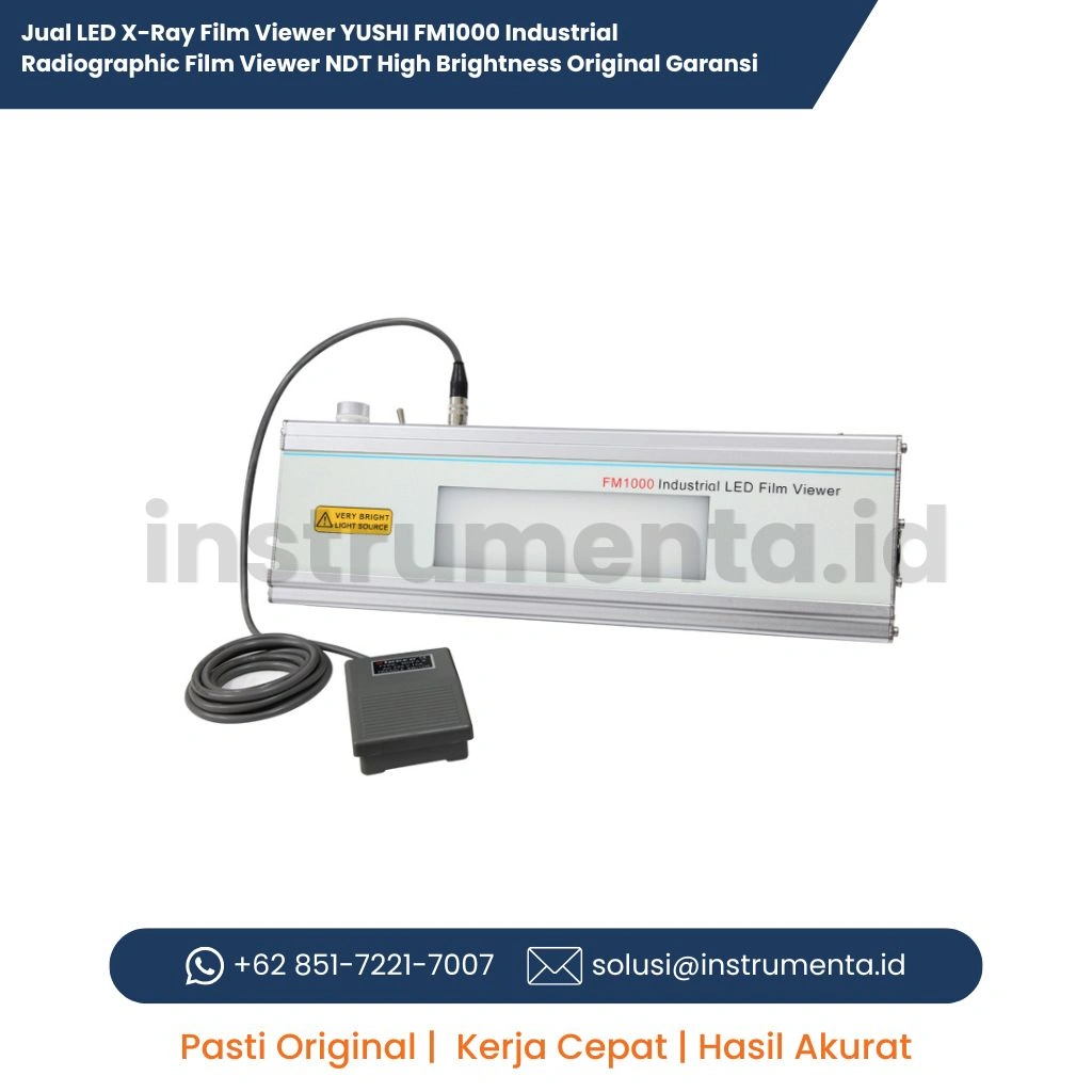 Jual LED X-Ray Film Viewer YUSHI FM1000 Industrial Radiographic Film Viewer NDT High Brightness Original Garansi